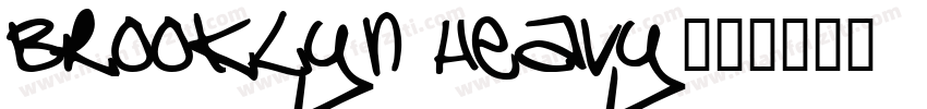Brooklyn Heavy字体转换